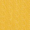 tessuto in cotone cretonne Punti irregolari – giallo curry,  thumbnail number 1