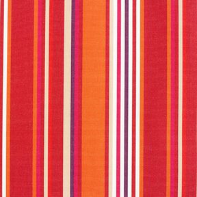 tessuto per tende da sole righe assortite – corallo/bacca, 