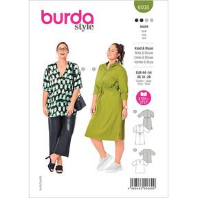 abito / blusa, Burda 6038 | 44 - 54, 