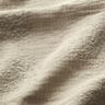 mussolina / tessuto doppio increspato Tralci di fiori tono su tono – grigio seta,  thumbnail number 2