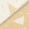 tessuto arredo Jacquard lurex Piccoli abeti – beige chiaro/oro,  thumbnail number 4