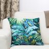 mezzo panama tessuto arredo Polinesia – blu/verde,  thumbnail number 7