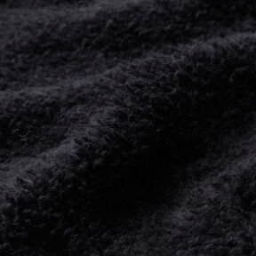 Sherpa Misto cotone tinta unita – nero, 