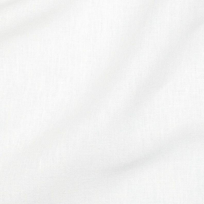 Lino europeo tinta unita – bianco, image number 2