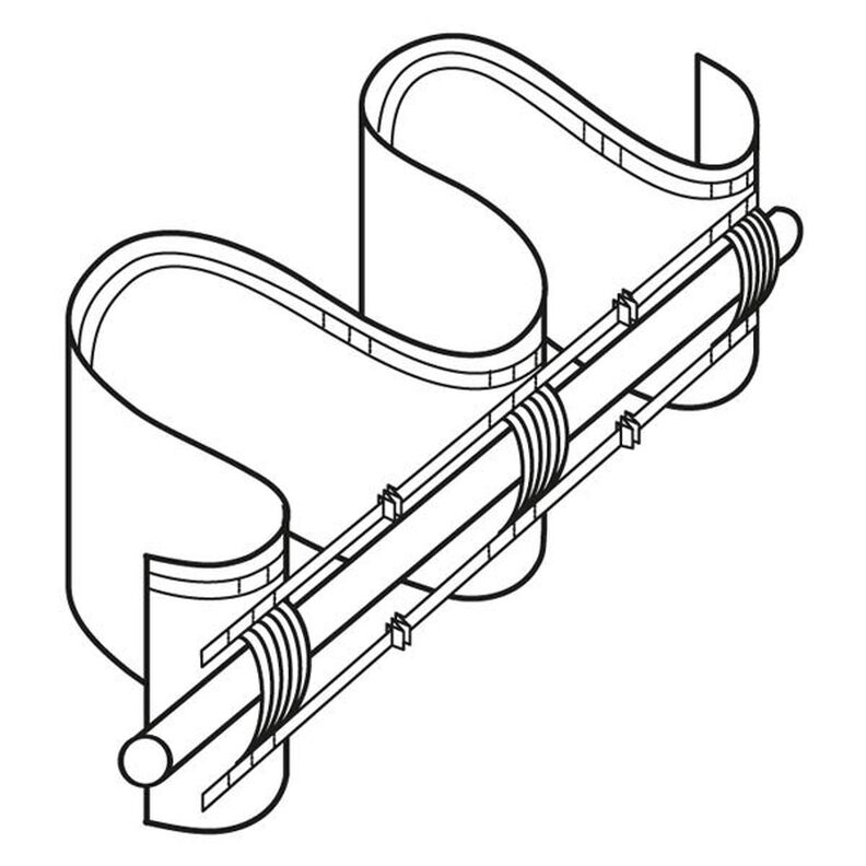 Nastro ondulato, 100 mm – trasparente | Gerster,  image number 6