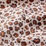 tessuto in cotone cretonne grandi macchie di leopardo – marrone medio/beige chiaro,  thumbnail number 2