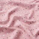 jersey di cotone coriandoli e strisce | PETIT CITRON – rosa anticato, 