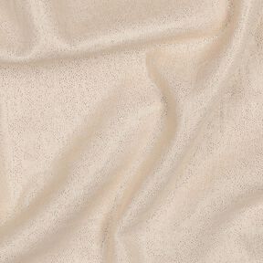 mussolina / tessuto doppio increspato Fini punti glitterati | Poppy Fabrics – sabbia, 