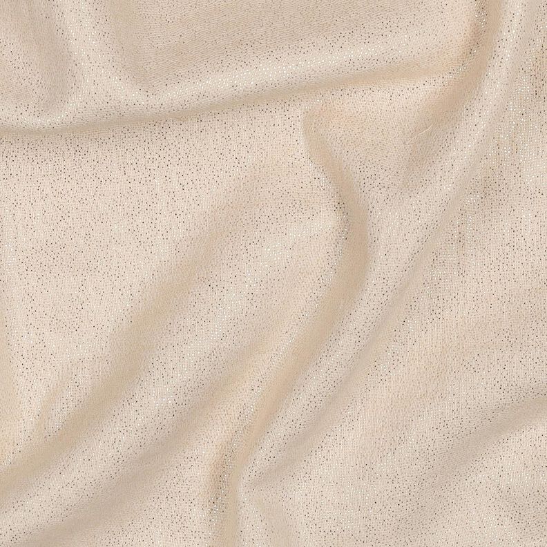 mussolina / tessuto doppio increspato Fini punti glitterati | Poppy Fabrics – sabbia,  image number 2