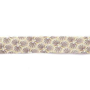 Nastro in sbieco diamanti [27 mm] – beige, 
