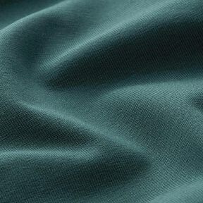 jersey di cotone medio tinta unita – verde scuro, 