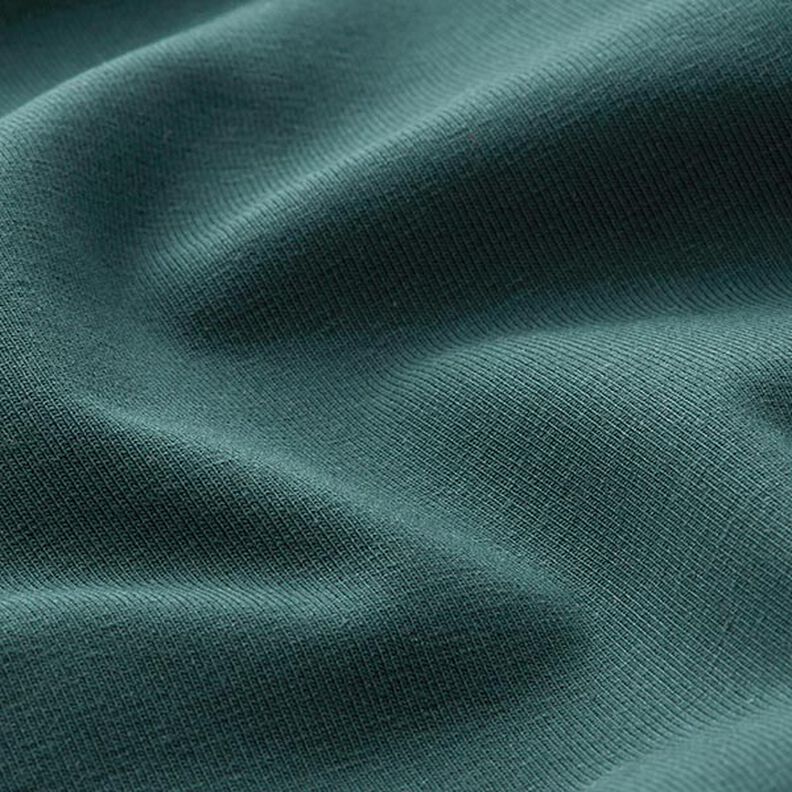 jersey di cotone medio tinta unita – verde scuro,  image number 4