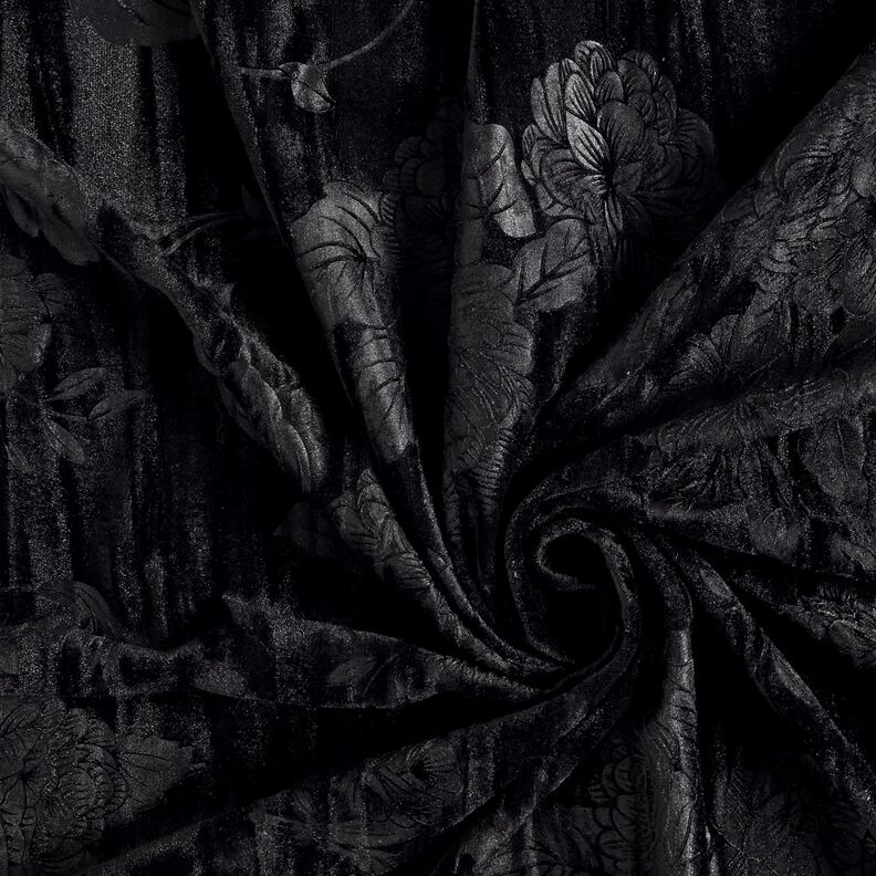 Crisantemo schiacciato – nero,  image number 3