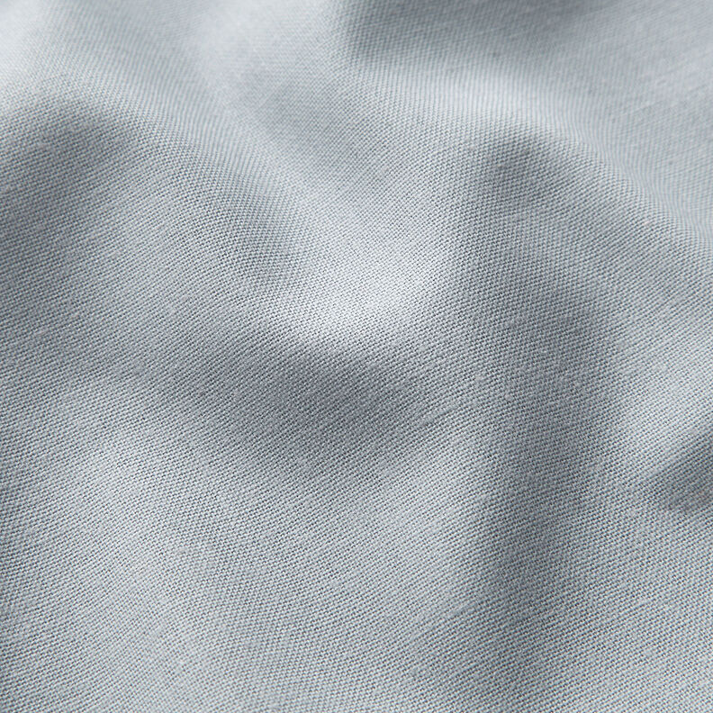 tessuto in cotone cretonne tinta unita – grigio chiaro,  image number 2