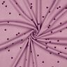 jersey a coste cuori sparsi | Poppy Fabrics – violetto pastello/rosso merlot,  thumbnail number 3