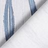 tessuto arredo mezzo panama Righe ondulate – blu,  thumbnail number 4