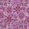tessuto trapuntato double face losanghe | Poppy Fabrics – lilla bluastro/marrone castagna,  thumbnail number 4