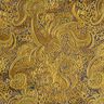 jacquard abbigliamento, paisley effetto metallizzato – oro/nero,  thumbnail number 1