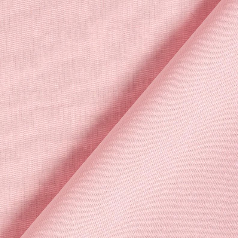 popeline di cotone tinta unita – rosa chiaro,  image number 3