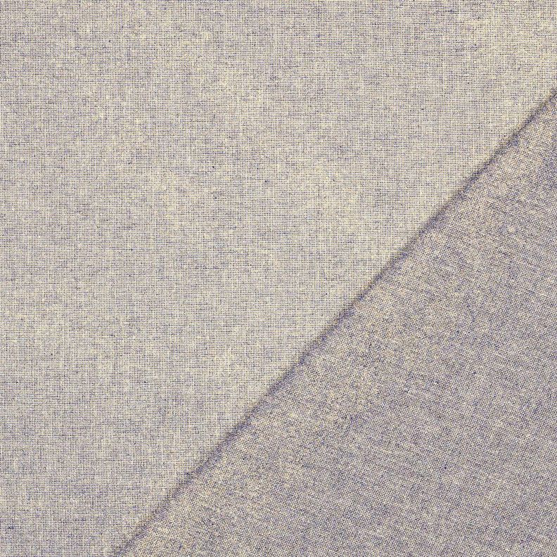 chambray Lurex Melange | Poppy Fabrics &ndash; blu/avorio,  image number 4