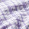 Cotone elasticizzato a quadri – bianco/lavanda,  thumbnail number 3