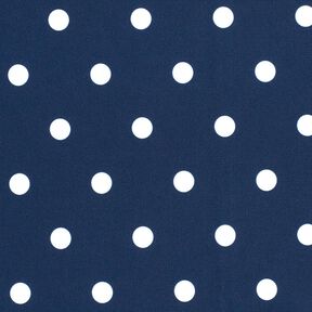 tessuto per costumi da bagno Pois – blu marino/bianco, 