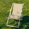 Outdoor Tessuto per sedia a sdraio Tinta unita 44 cm – beige,  thumbnail number 4
