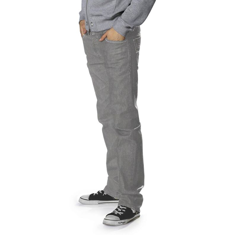 Denim stretch in misto cotone medio – grigio,  image number 7