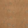 Velluto a costine con fiori ricamati glitterati – marrone chiaro,  thumbnail number 1