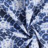 tessuto arredo tessuti canvas Cerchi batik – indaco/bianco,  thumbnail number 3