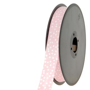 Nastro in sbieco punti sparsi [20 mm] – rosa, 