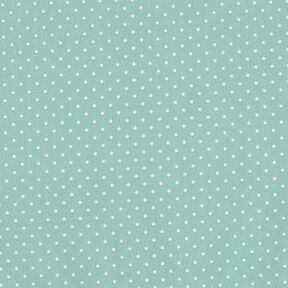 Cotone laminato Piccoli pois – azzurro, 