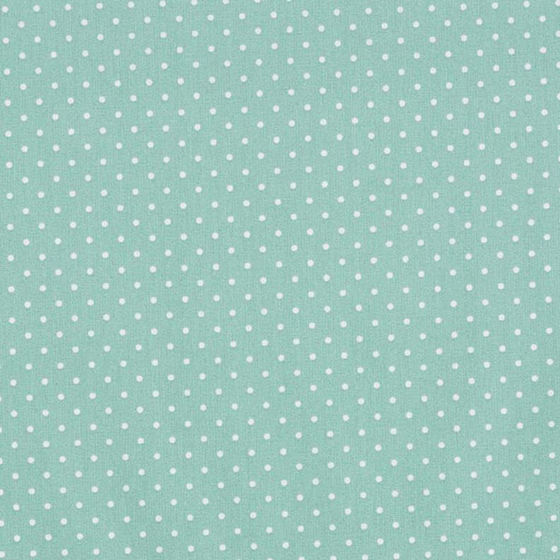 Cotone laminato Piccoli pois – azzurro,  image number 1