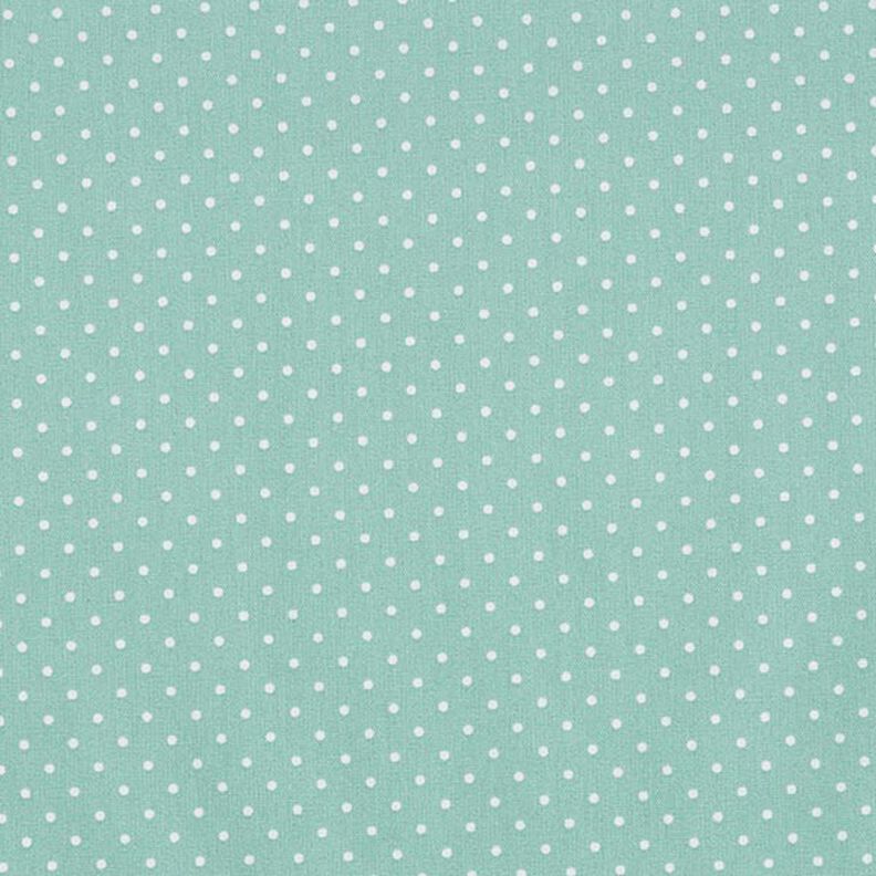 Cotone laminato Piccoli pois – azzurro,  image number 1