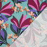 tessuto in viscosa stretch Spring Garden | Nerida Hansen – azzurro/rosso Bordeaux,  thumbnail number 4