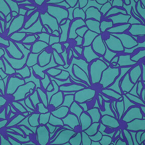 satin di cotone Magnolia | Nerida Hansen – azzurro/indaco, 