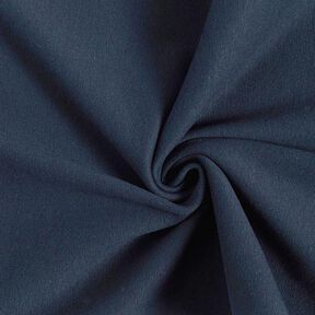 tessuto per bordi e polsini tinta unita – blu notte | Resto 70cm, 