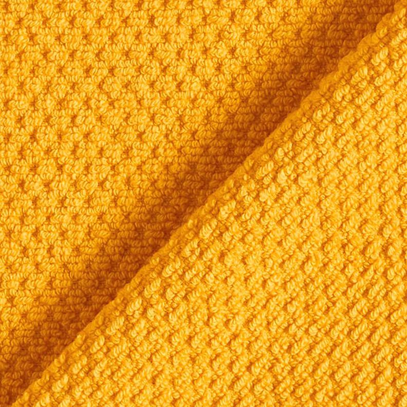 tessuto in spugna struttura – giallo curry,  image number 3