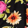 Tessuto di viscosa Grandi fiori in stampa digitale – nero/porpora,  thumbnail number 2