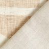 tessuto per tende a vetro misto lino Forme  – marrone castagna/naturale,  thumbnail number 4