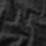Cotone Dobby traforato – nero,  thumbnail number 2