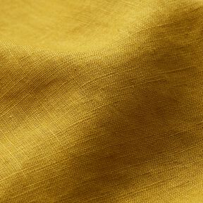 Leggero misto lino prelavato – senape, 