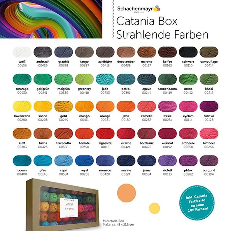 Scatola Catania Colori brillanti, 50 x 20g | Schachenmayr,  image number 3