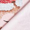 jersey di cotone Cervo glitterato addormentato taglio di tessuto | Glitzerpüppi – rosé/rosa antico,  thumbnail number 4