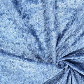Velluto panné – azzurro, 