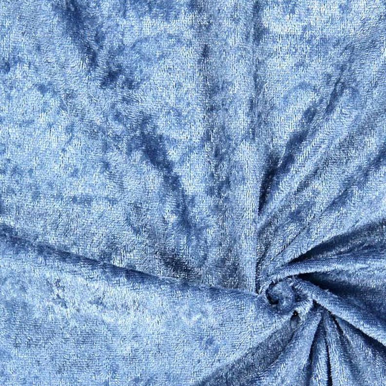 Velluto panné – azzurro,  image number 1