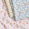 popeline di cotone bio Mondo delle palme – azzurro baby/menta chiaro,  thumbnail number 5