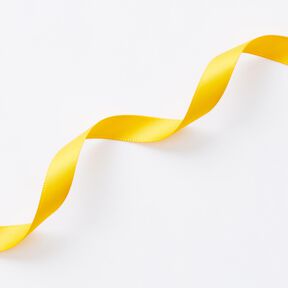 Nastro in satin [9 mm] – giallo sole, 