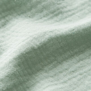 mussolina / tessuto doppio increspato – menta, 