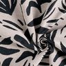 tessuto arredo gobelin Piante astratte – beige chiaro/nero,  thumbnail number 3